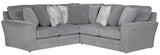 Glacier - Sectional With Included Accent Pillows
