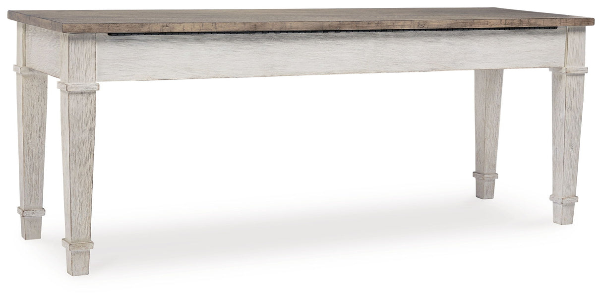 Skempton - Storage Bench - White