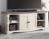 Havalance - 4 Pc. - Entertainment Center - 67" TV Stand - Brown / Beige