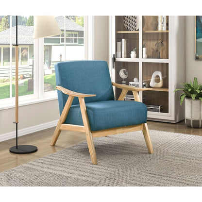 Damala - Accent Chair Light Brown Base