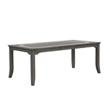 Lisbon - Rectangle Dining Table - Gray