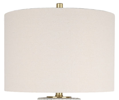 Chalkshore - 31 X 16 - Ceramic Table Lamp - White Speckled Ceramic