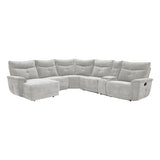 Tesoro - Modular Reclining Sectional With Left Chaise
