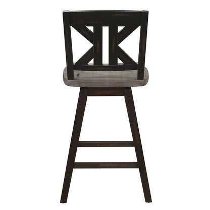 Amsonia - Swivel X-Back Counter Height Chair (Set of 2)