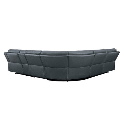 Falun - 6 Piece Modular Power Reclining Sectional