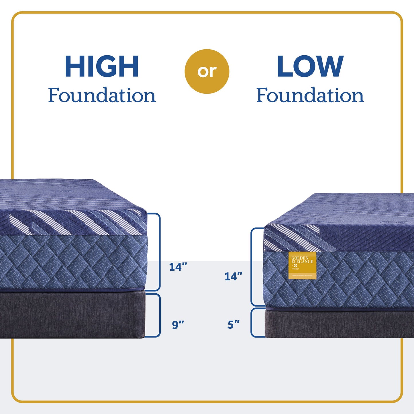 Golden Elegance - Forsyth Park Soft Mattress