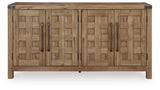 Ridgester - Dining Room Server - Light Brown