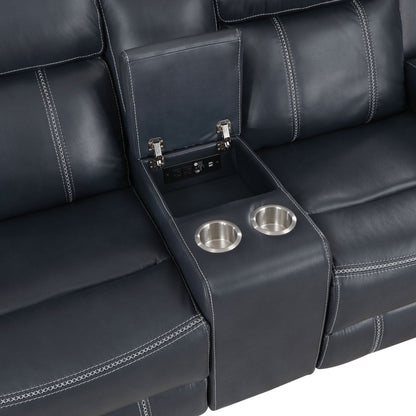 Littleton - Double Reclining Loveseat With Center Console