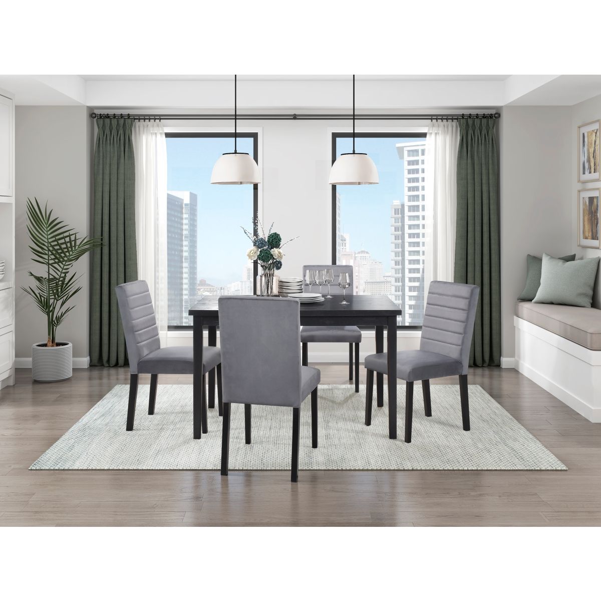 Andreas - Side Chair (Set of 2) - Gray