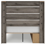 Graystorm - Panel Storage Bed