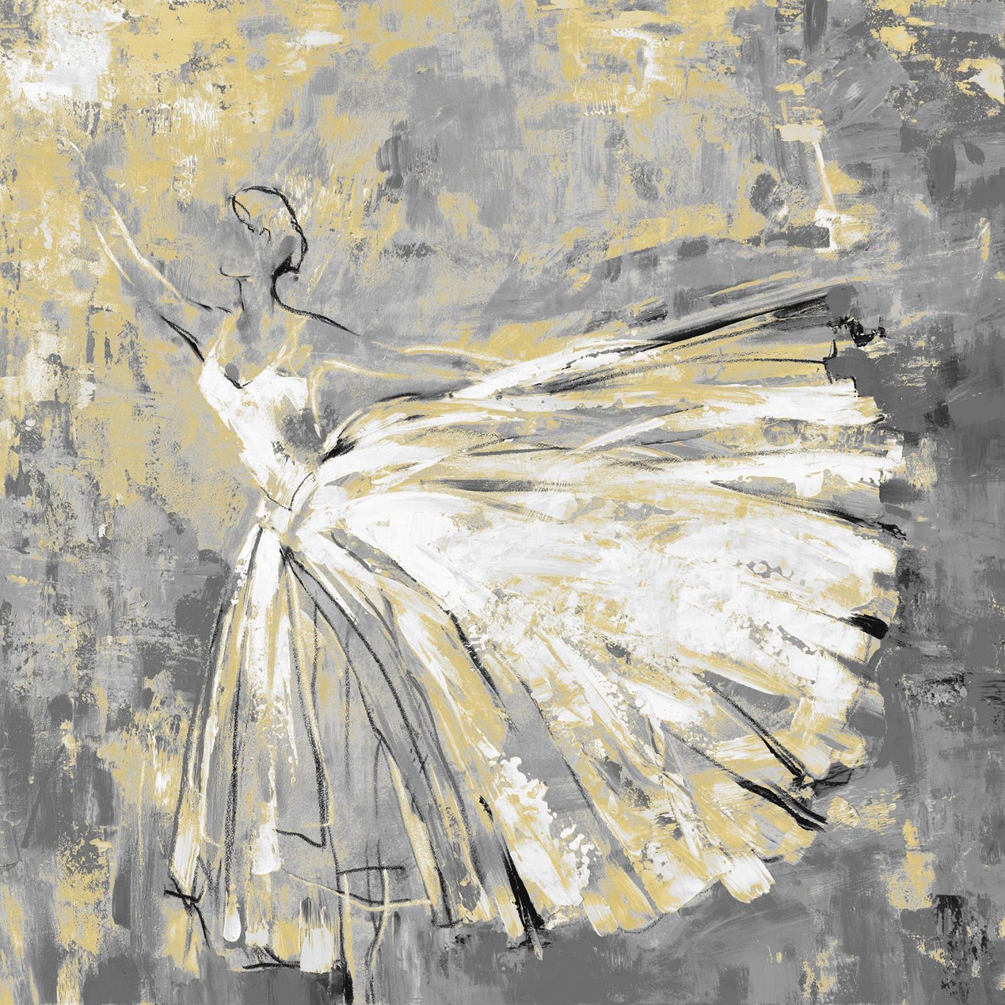 Dancer By Lorenzo Collective (Small) - Gray