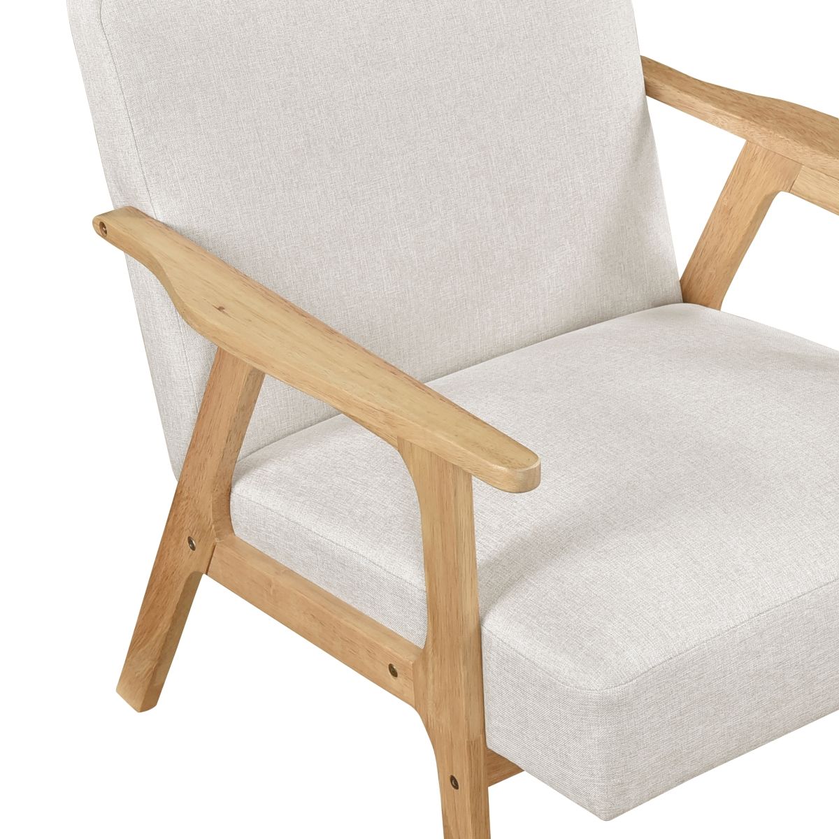 Omara - Accent Chair Light Brown Base