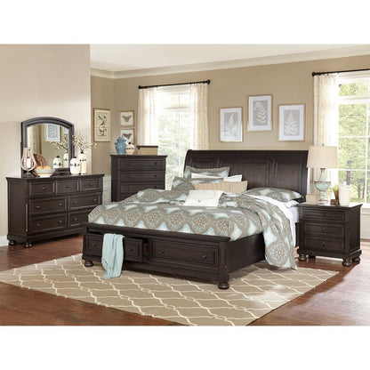Begonia - Dresser With Hidden Drawer - Grayish Brown