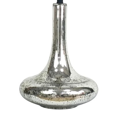 Silver Nocturne - 30 X 18 - Glass Table Lamp (Set of 2) - Antiqued Silver Mercury Glass