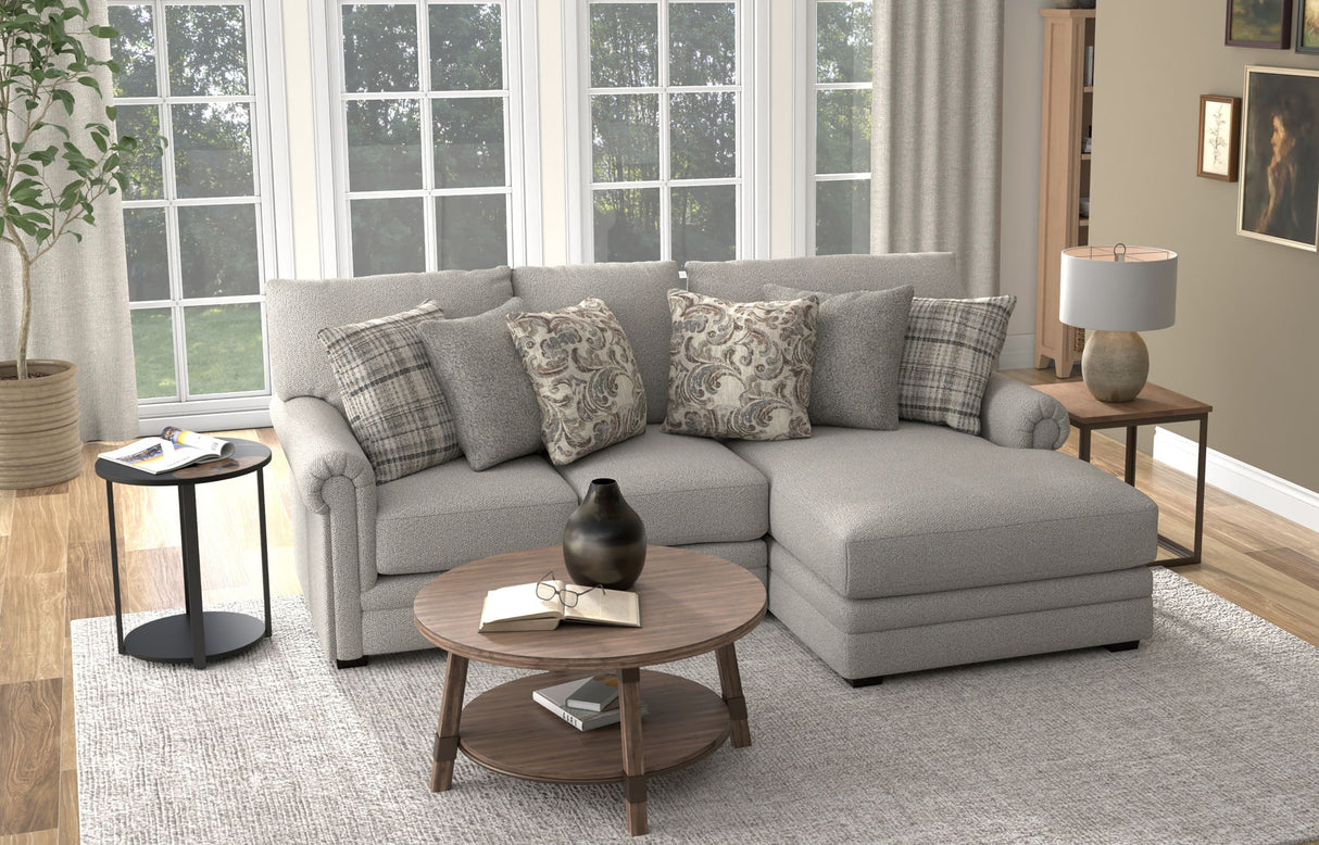 Livingston - Sectional With Comfort Coil Seating And Accent Pillows Included