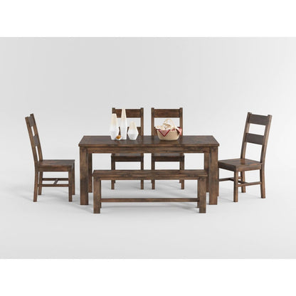 Jerrick - Dining Table - Brown