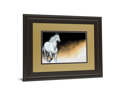 Light And Dark By Milenko Katic - Framed Print Wall Art - Light Brown