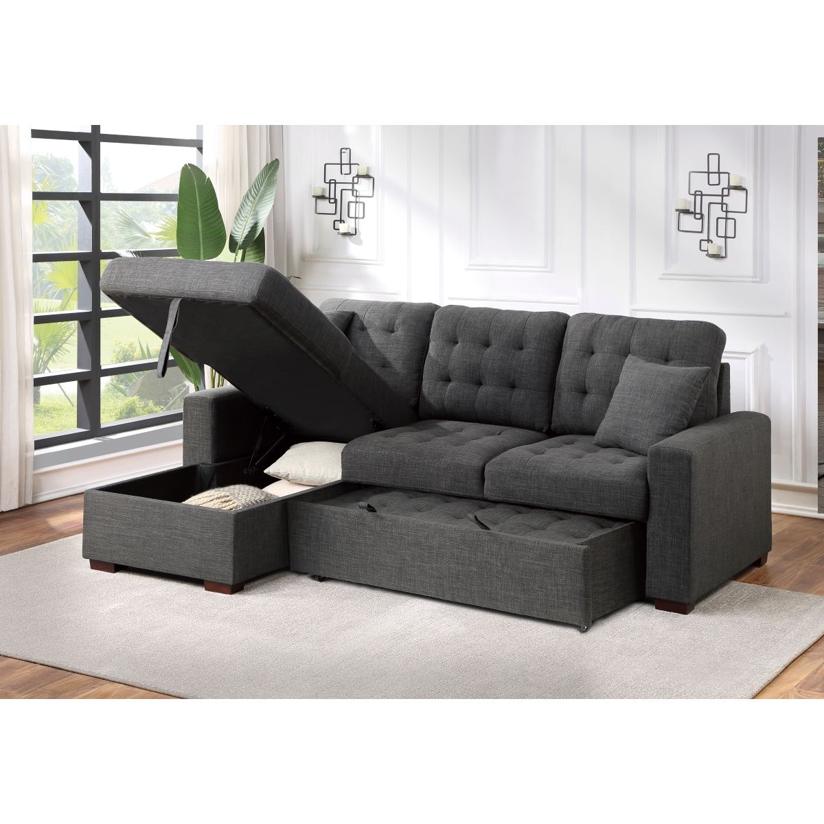 McCafferty - Sectional With Pull-Out Bed