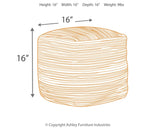 Absalom - Pouf - Denim