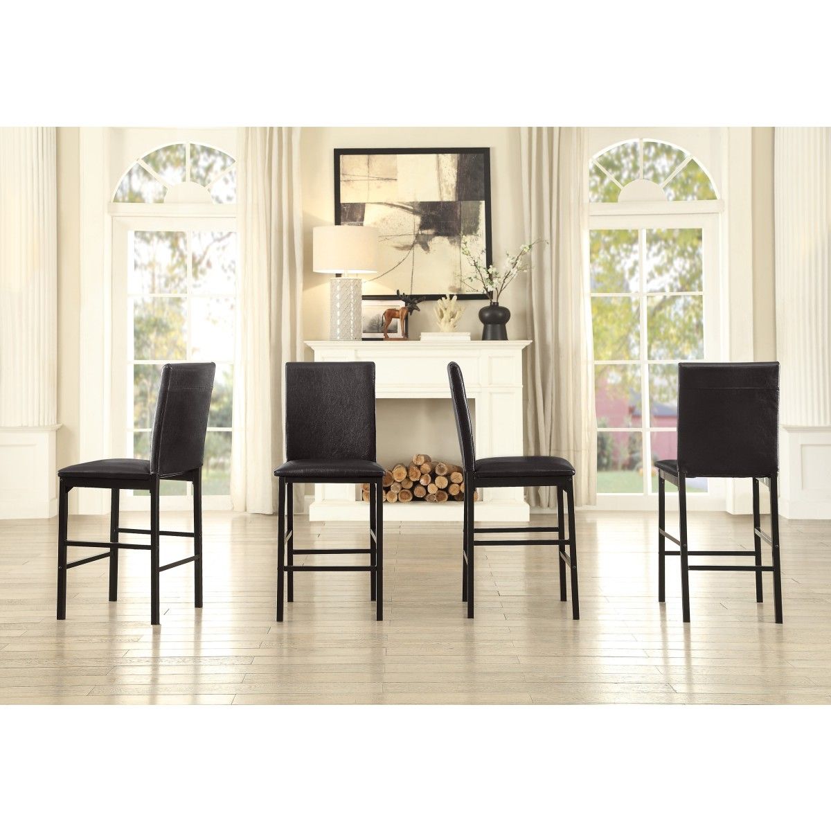 Tempe - Counter Height Chair (Set of 4) - Brown