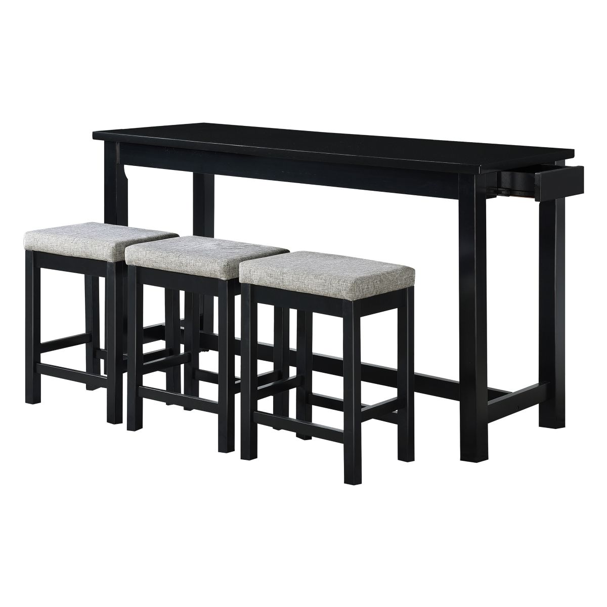 Connected - 4-Piece Pack Counter Height Set