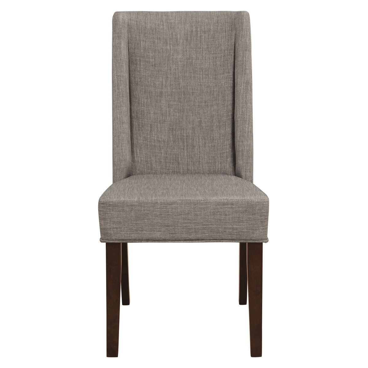 Kavanaugh - 5 Piece Dining Room Set (Table & 4 Side Chairs) - Dark Brown / Gray
