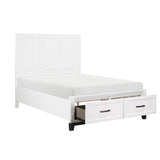 Garretson - Platform Bed With Footboard Storage