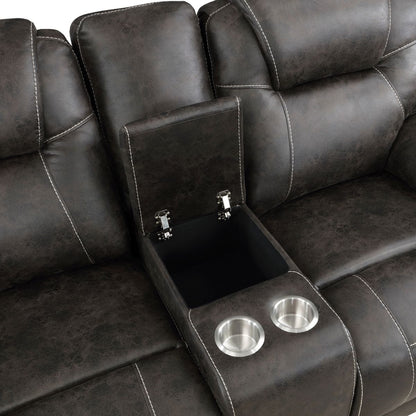 Gainesville - Sofa & Loveseat - Chocolate